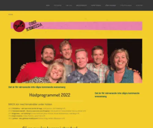 Mack.se(Malmö Comedy Club) Screenshot