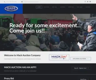 Mackauctioncompany.com(Mack Auction Company) Screenshot