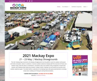 Mackayexpo.com.au(2021 Mackay Expo) Screenshot