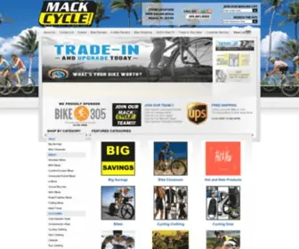 Mackcycleandfitness.com(Mack Cycle and Fitness) Screenshot