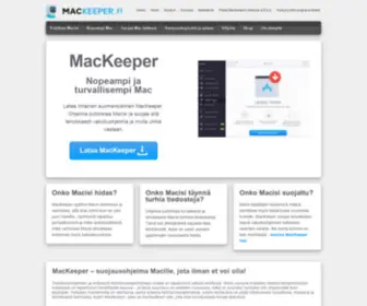 Mackeeper.fi(Lataa) Screenshot