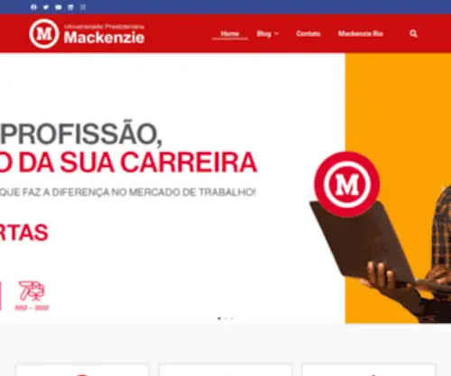 Mackenzie-Rio.com.br(Mackenzie Rio) Screenshot