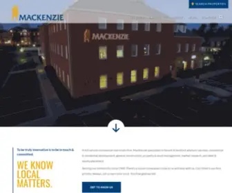 Mackenziecommercial.com(MacKenzie Commercial Real Estate) Screenshot