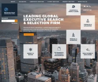 Mackenziestuart.com(Global Executive Selection & Search Recruitment Based in Leeds) Screenshot