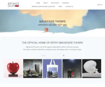 Mackenziethorpe.net(Arthaus Gallery) Screenshot