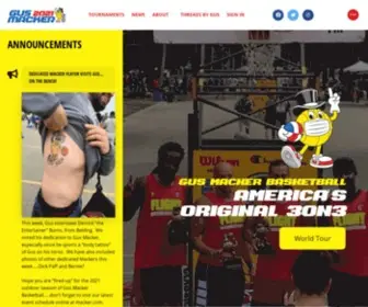 Macker.com(The Gus Macker 3 on 3 Basketball Tournament) Screenshot