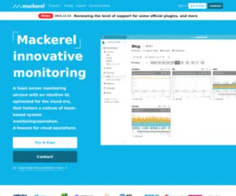 Mackerel.io(A revolutionary server management and monitoring service) Screenshot