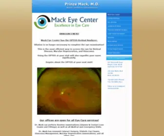 Mackeye.com(Mack Eye Center) Screenshot