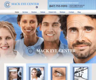 Mackeyecenter.com(Ophthalmologist Hoffman Estates) Screenshot