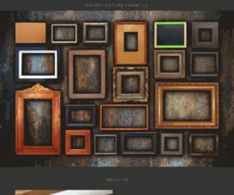 Mackeyframes.com(Mackey Picture Frame Co) Screenshot