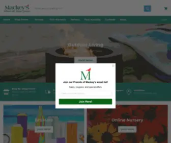 Mackeysinc.com(Online & In) Screenshot