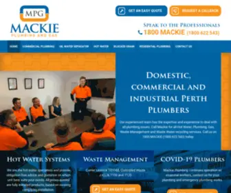 Mackieplumbingperth.com.au(Plumbers Perth) Screenshot