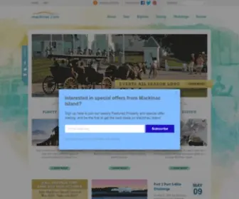 Mackinac.com((Mackinaw)) Screenshot