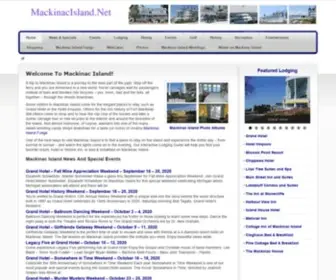 Mackinacisland.net(Mackinac Island) Screenshot