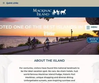 Mackinacisland.org(Mackinac Island Tourism Bureau) Screenshot