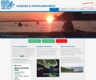 Mackinackayak.com(Great Turtle Kayak Tours) Screenshot