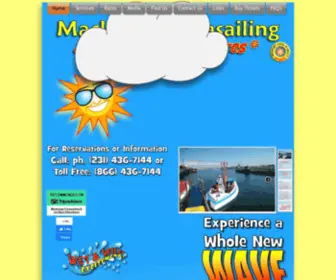 Mackinawparasailing.com(Index) Screenshot