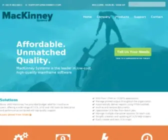 Mackinney.com(MacKinney Systems) Screenshot