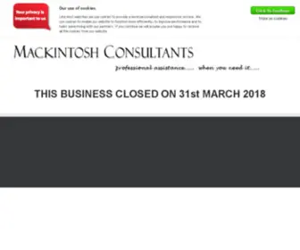 Mackintoshconsultants.co.uk(European funding) Screenshot