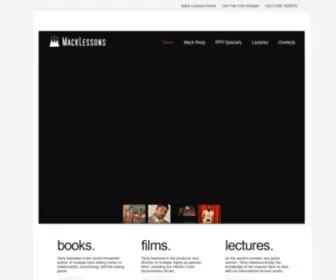 Macklessons.com(Mack Lessons Home) Screenshot