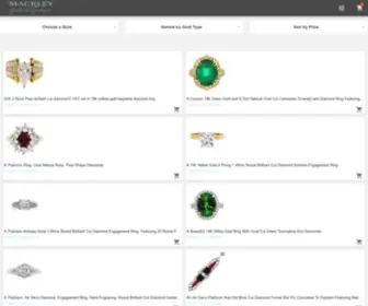 Mackley.com(Fine Estate and Bridal Jewelry) Screenshot