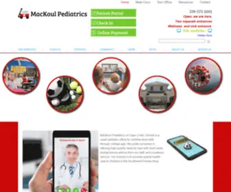 Mackoulpediatrics.com(MacKoul Pediatrics) Screenshot