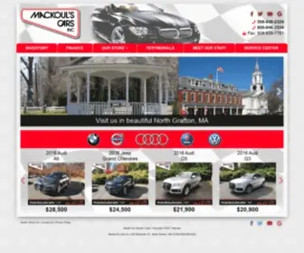 Mackoulscars.com(MacKoul's Cars Inc) Screenshot