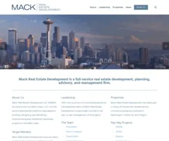 Mackredev.com(Mack Real Estate Development) Screenshot