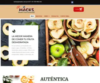 Macks.com.pe(Inicio) Screenshot