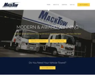 Macktow.com.au(Mack Tow) Screenshot