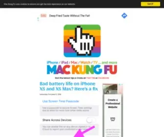 Mackungfu.org(Mac Kung Fu) Screenshot