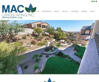 Maclandscape.com(MAC Landscaping) Screenshot