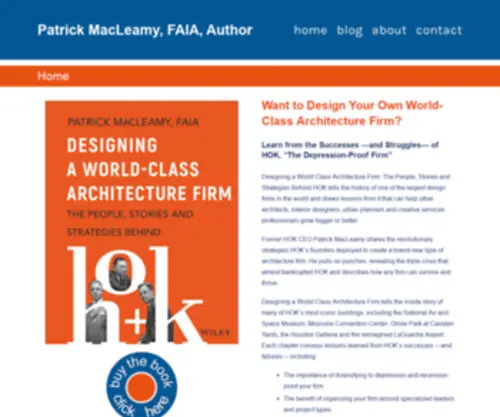 Macleamy.com(New architecture book) Screenshot