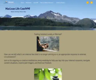 Macleanlifecoaching.com(MacLean Life Coaching) Screenshot