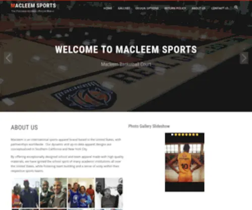 Macleem.com(Macleem Sports) Screenshot