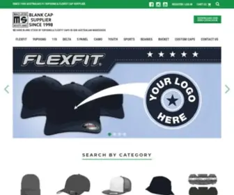 Macleodscotland.com(Flexfit Caps Australian Wholesale Supplier) Screenshot