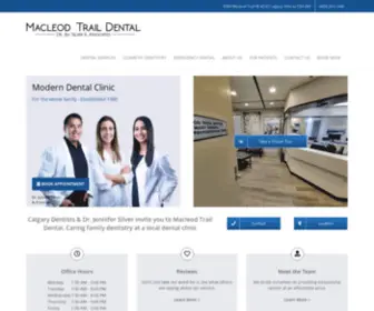 Macleodtraildental.ca(Macleod Trail Dental) Screenshot