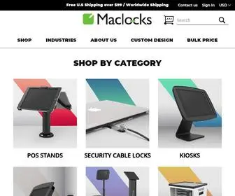 Maclocks.com(If you're looking for the perfect security solution for your mac products or tablets) Screenshot