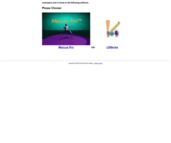 Macluxpro.com(MacLuxPro) Screenshot