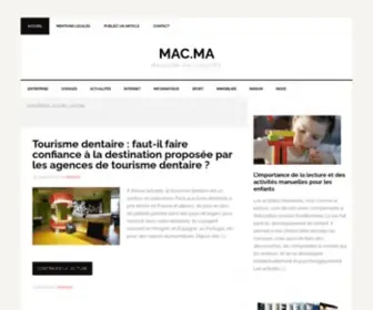 Mac.ma(D'actualités) Screenshot