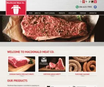 Macmeat.com(Our Products) Screenshot