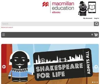 Macmillaneducationebooks.com(Macmillan Education eBookstore) Screenshot