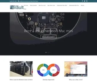 Macminivault.com(Mac mini Hosting & Colocation) Screenshot