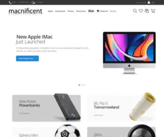 Macnificent.co.za(Buy Apple and Apple Related Products Online in South Africa) Screenshot