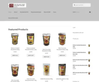 Macnut.co.nz(MacNut Farms) Screenshot