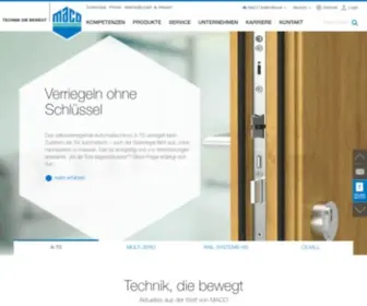 Maco.eu(Techniek in beweging) Screenshot