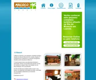 Macoco-Resort.com(Resort Macoco) Screenshot