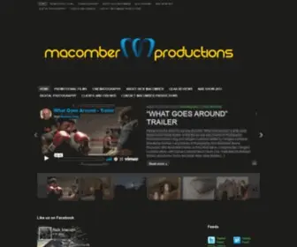 Macomberproductions.com(Macomber Productions) Screenshot