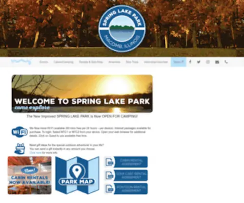 Macombspringlake.com(Spring Lake Park) Screenshot