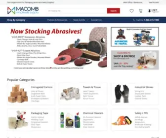 Macombwholesale.com(Macomb Wholesale Supply) Screenshot